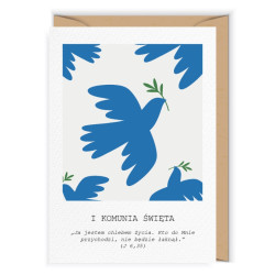 Greeting card A6 - Cudowianki - First Communion