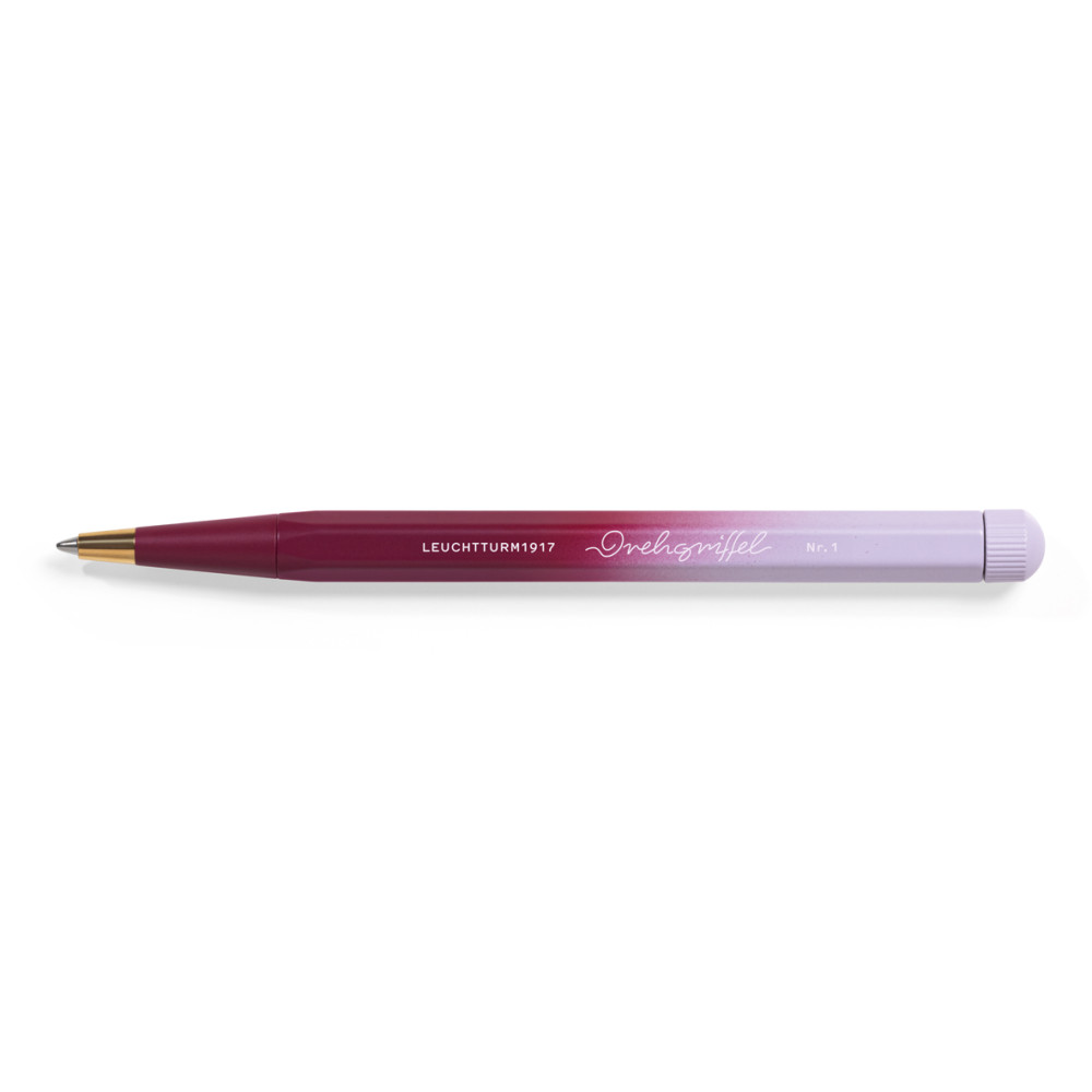 Ballpoint pen Drehgriffel Gradient Nr. 1 - Leuchtturm1917 - Port Red/Lilac