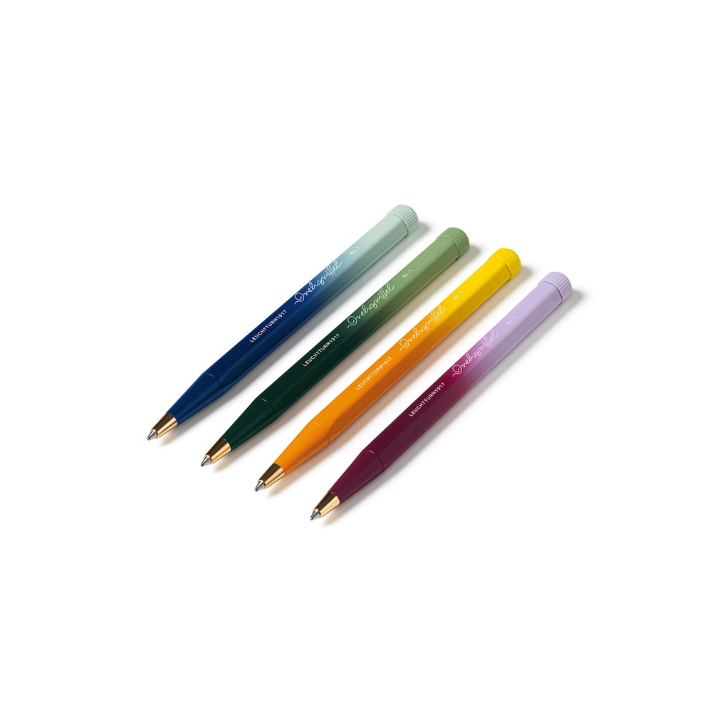 Ballpoint pen Drehgriffel Gradient Nr. 1 - Leuchtturm1917 - Port Red/Lilac