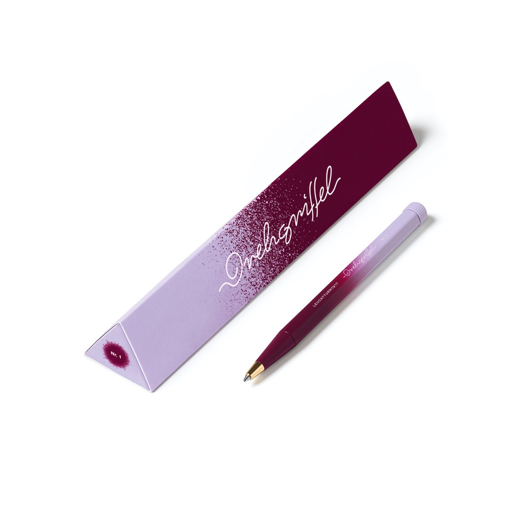 Ballpoint pen Drehgriffel Gradient Nr. 1 - Leuchtturm1917 - Port Red/Lilac