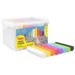Street Jumbo chalk - Jovi - colorful, 48 pcs.