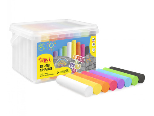 Street Jumbo chalk - Jovi - colorful 48 pcs.