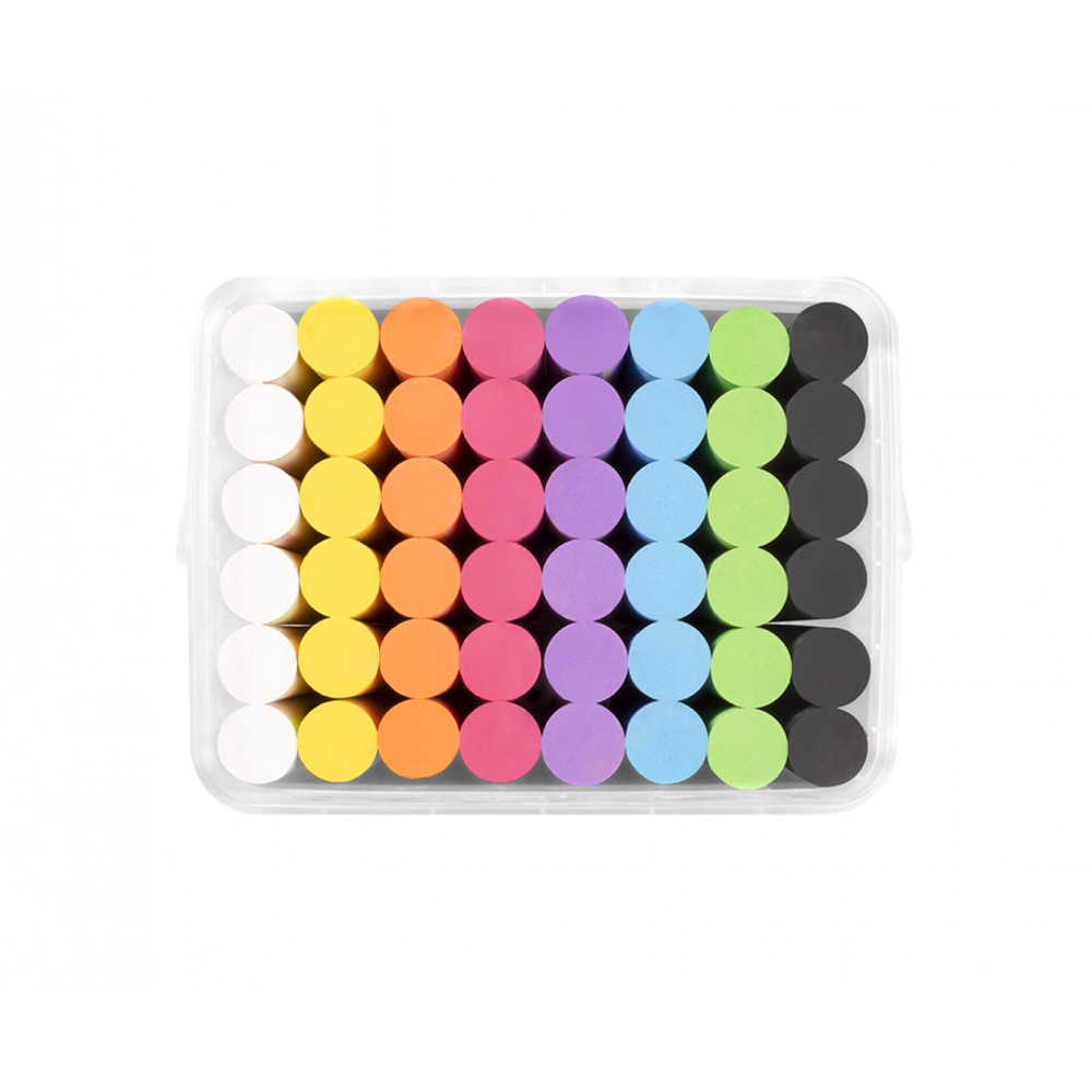 Street Jumbo chalk - Jovi - colorful, 48 pcs.