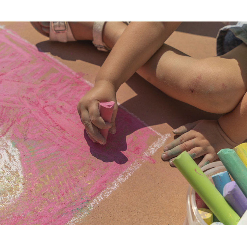 Street Jumbo chalk - Jovi - colorful, 48 pcs.