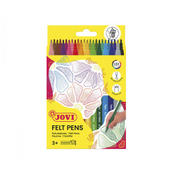 Felt pens set - Jovi - 12 pcs.
