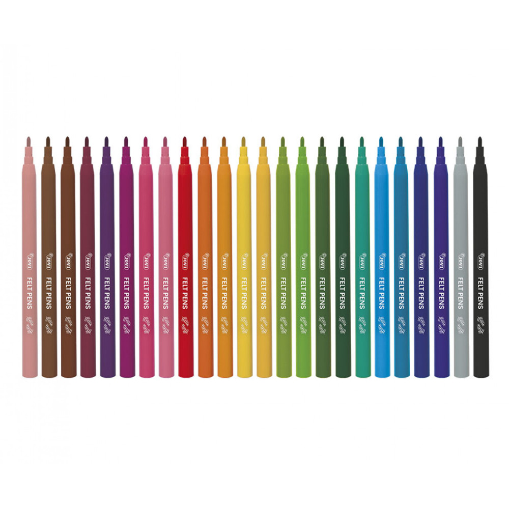Felt pens set - Jovi - 24 pcs.