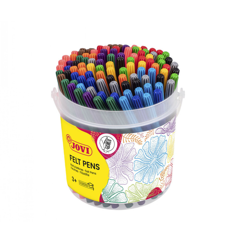 Felt pens set - Jovi - 120 pcs.