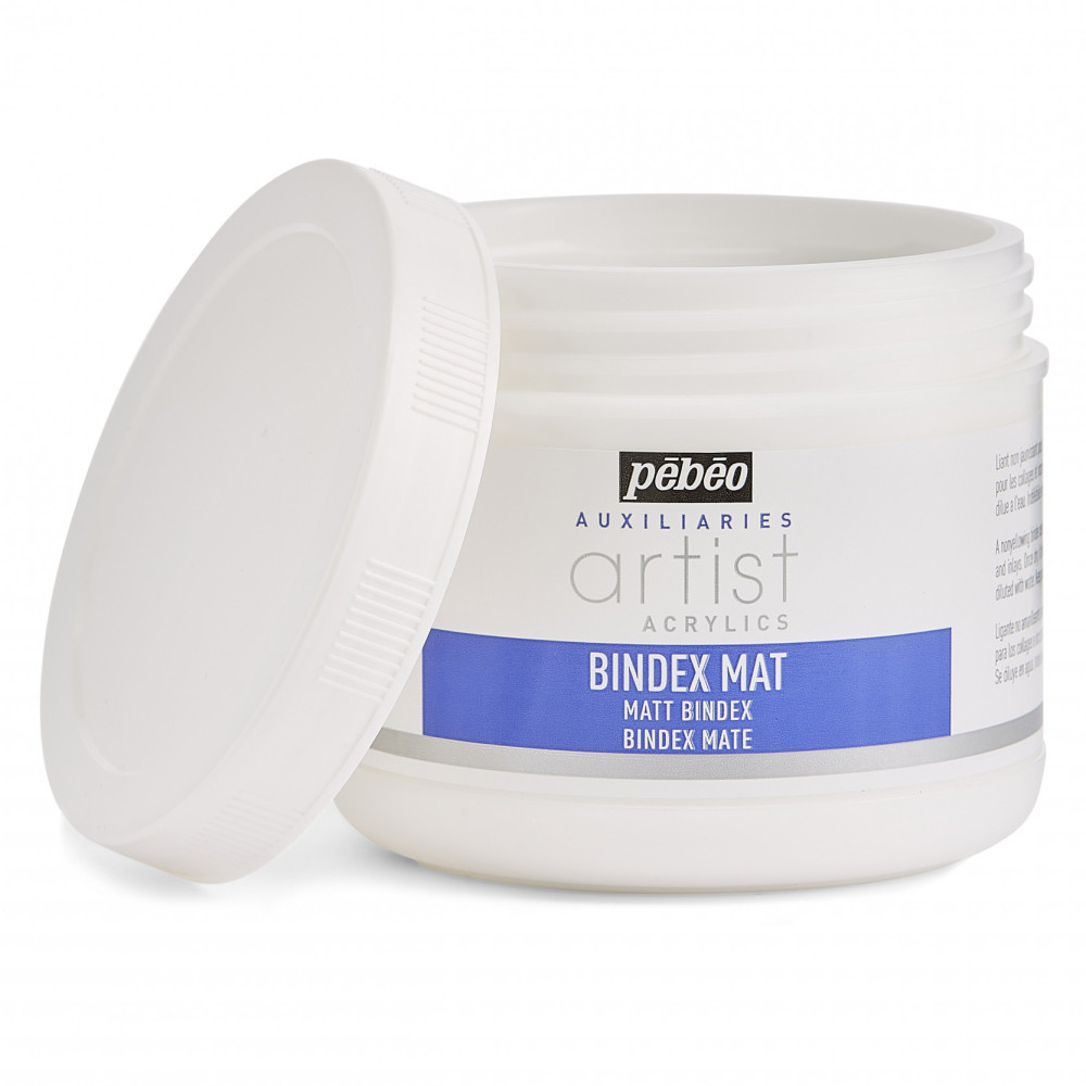 Medium akrylowe Bindex Artist Acrylics - Pébéo - matowe, 500 ml