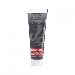 Gesso do farb akrylowych Studio Acrylics - Pébéo - czarne, 250 ml