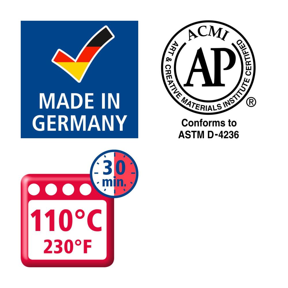Fimo Professional modelling clay - Staedtler - True Red, 57 g