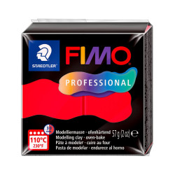 Fimo Professional modelling clay - Staedtler - True Red, 57 g