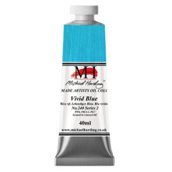 Farba olejna - Michael Harding - 240, Vivid Blue, 40 ml