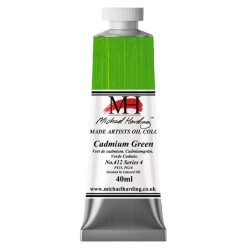 Farba olejna - Michael Harding - 412, Cadmium Green, 40 ml