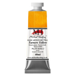 Oil paint - Michael Harding - 235, Turner’s Yellow, 40 ml