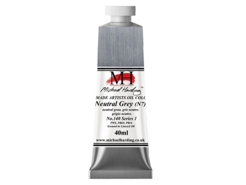 Oil paint - Michael Harding - 140, Neutral Grey N7, 40 ml