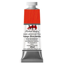 Farba olejna - Michael Harding - 234, Orange Benzimidazolone, 40 ml