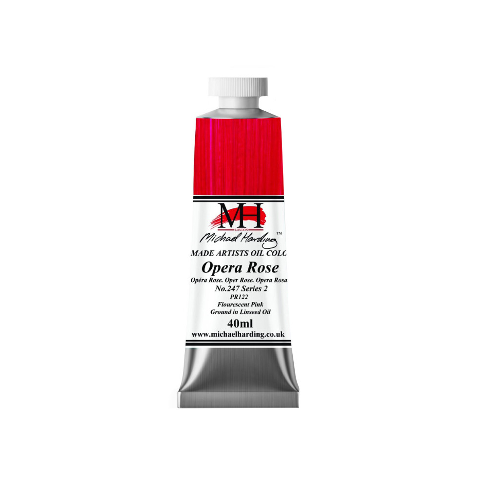 Oil paint - Michael Harding - 247, Opera Rose, 40 ml