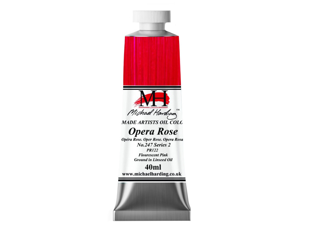 Oil paint - Michael Harding - 247, Opera Rose, 40 ml