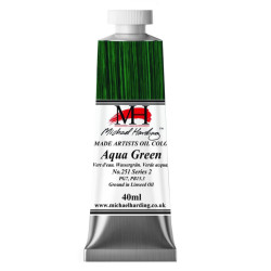 Farba olejna - Michael Harding - 251, Aqua Green, 40 ml
