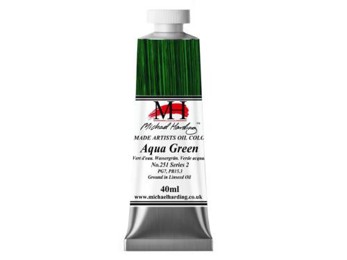 Oil paint - Michael Harding - 251, Aqua Green, 40 ml