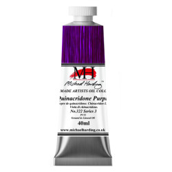 Oil paint - Michael Harding - 322, Quinacridone Purple, 40 ml