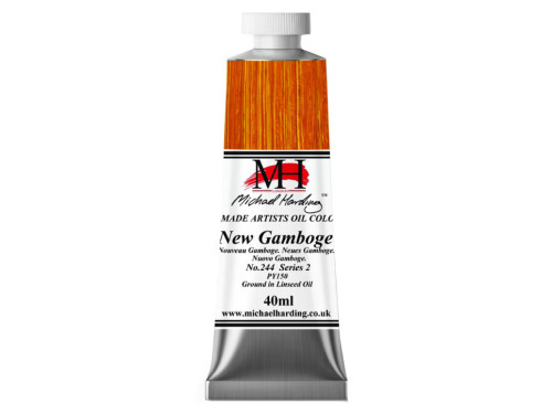 Oil paint - Michael Harding - 244, New Gamboge, 40 ml