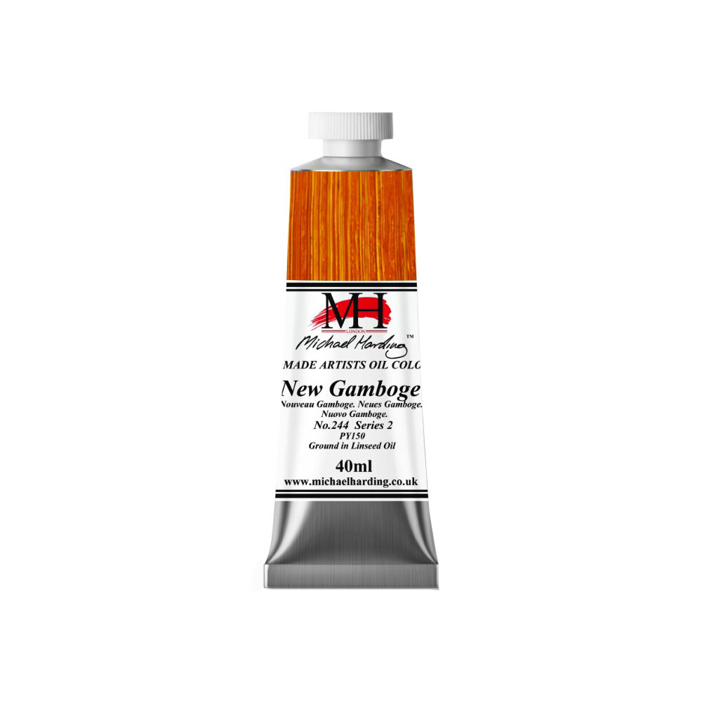 Oil paint - Michael Harding - 244, New Gamboge, 40 ml