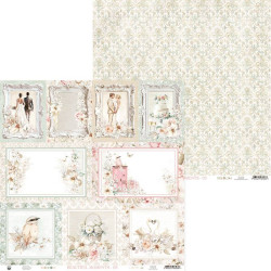 Papier do scrapbookingu 30,5 x 30,5 cm - Piątek Trzynastego - Beautiful Moments 05