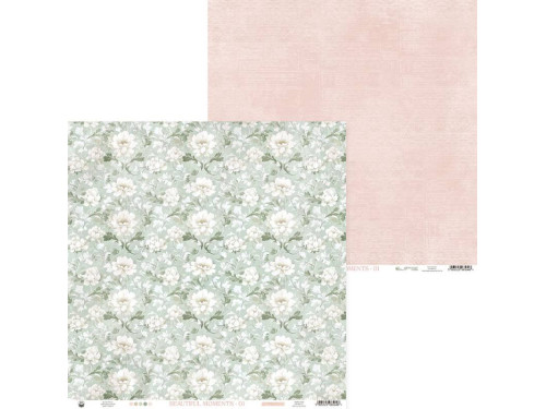 Papier do scrapbookingu 30,5 x 30,5 cm - Piątek Trzynastego - Beautiful Moments 01