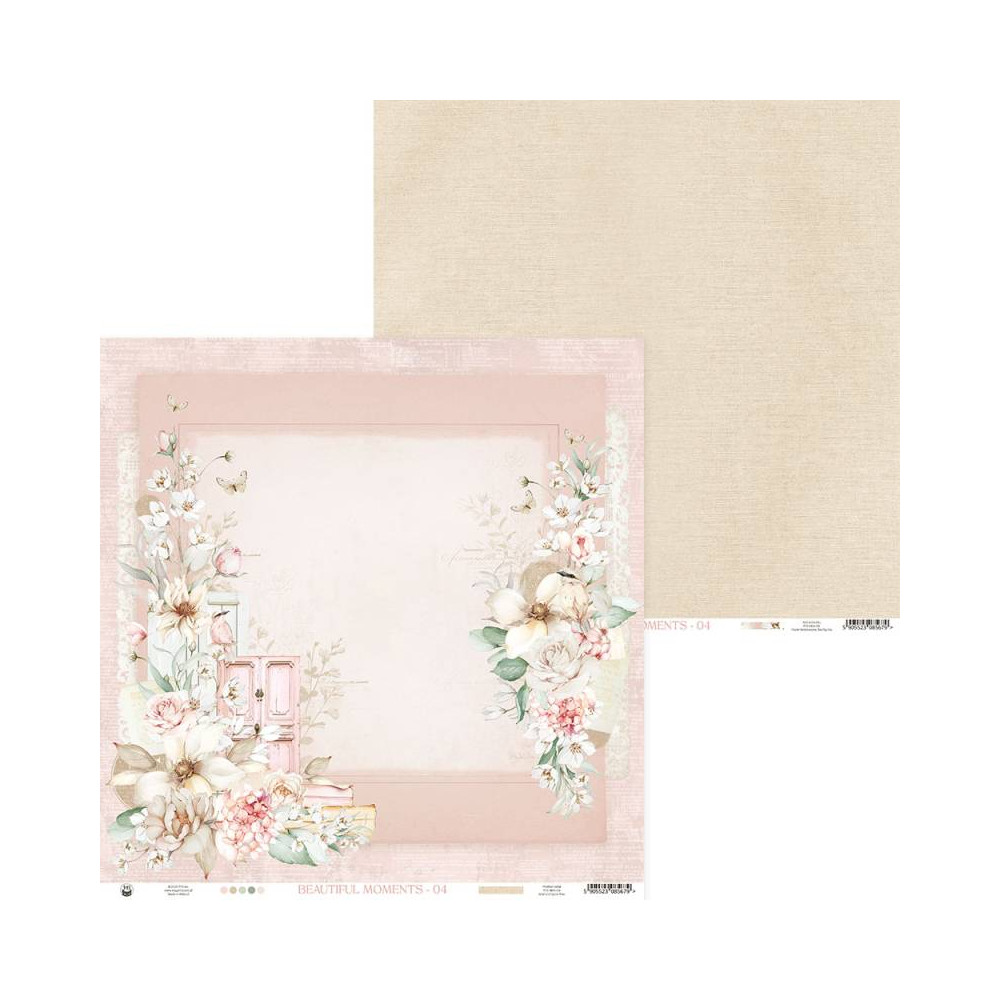 Set of scrapbooking papers 30,5 x 30,5 cm - Piątek Trzynastego - Beautiful Moments