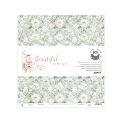 Set of scrapbooking papers 30,5 x 30,5 cm - Piątek Trzynastego - Beautiful Moments