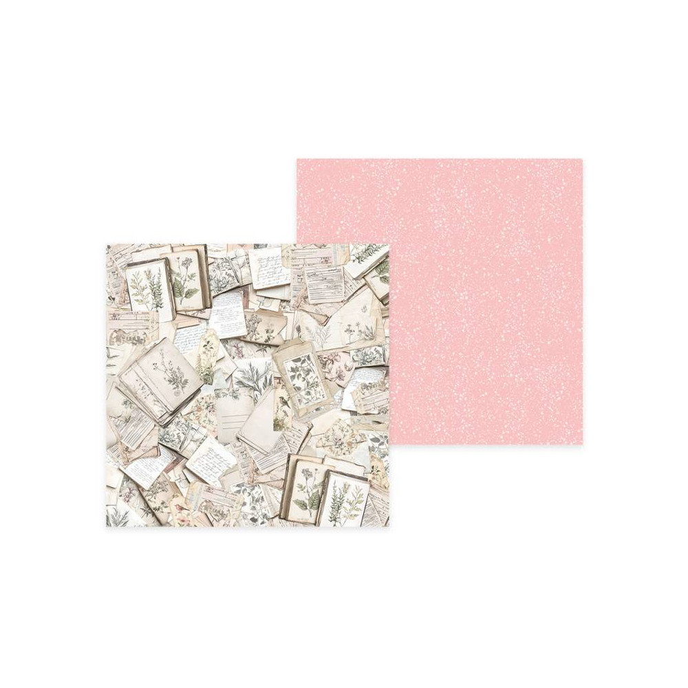 Set of scrapbooking papers 15,3 x 15,3 cm - Piątek Trzynastego - Breathe and Bloom