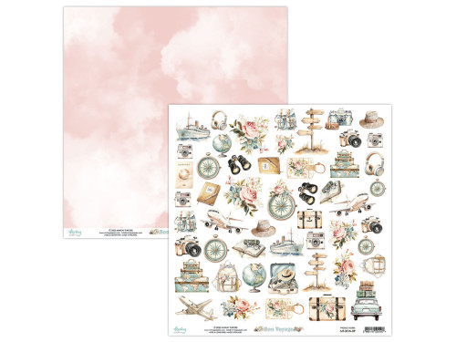 Elementy do wycinania 30,5 x 30,5 cm - Mintay - Bon Voyage