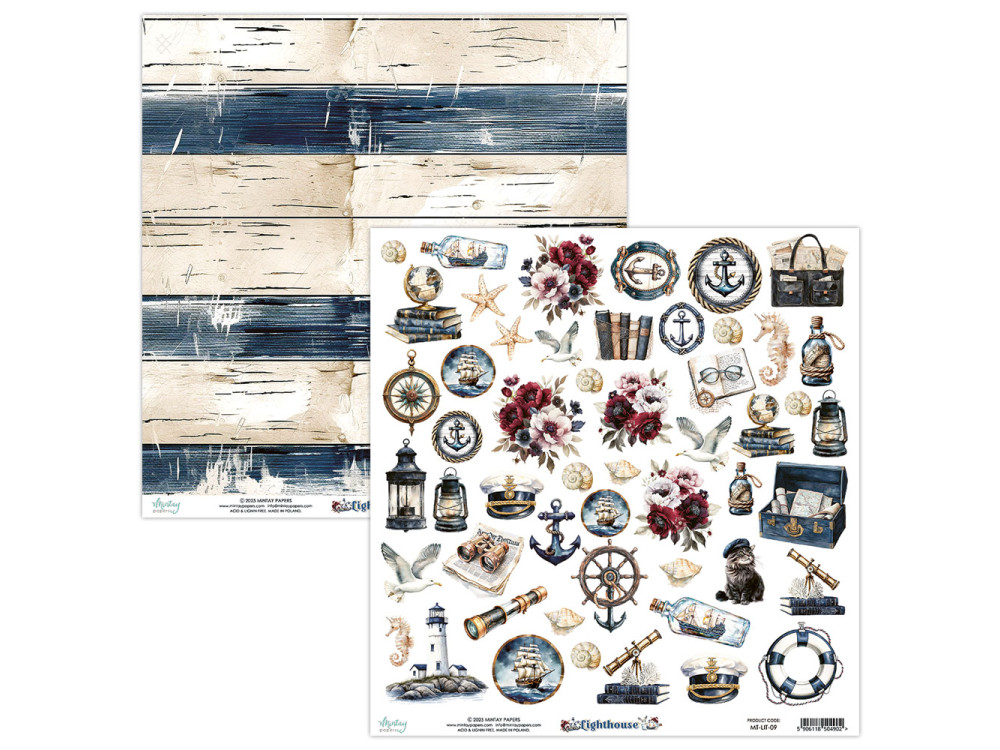 Elements for cutting 30,5 x 30,5 cm - Mintay - Lighthouse