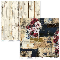 Scrapbooking paper 30,5 x 30,5 cm - Mintay - Lighthouse 04