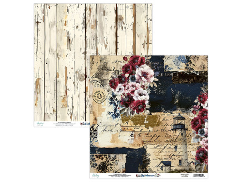 Papier do scrapbookingu 30,5 x 30,5 cm - Mintay - Lighthouse 04