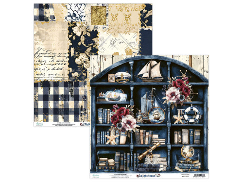 Papier do scrapbookingu 30,5 x 30,5 cm - Mintay - Lighthouse 02