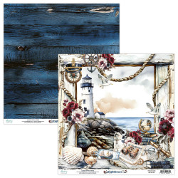Scrapbooking paper 30,5 x 30,5 cm - Mintay - Lighthouse 01