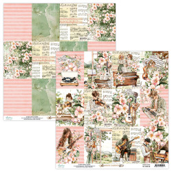 Scrapbooking paper 30,5 x 30,5 cm - Mintay - Music Garden 06