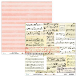 Scrapbooking paper 30,5 x 30,5 cm - Mintay - Music Garden 04