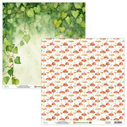 Scrapbooking paper 30,5 x 30,5 cm - Mintay - Wildwood Secrets 04