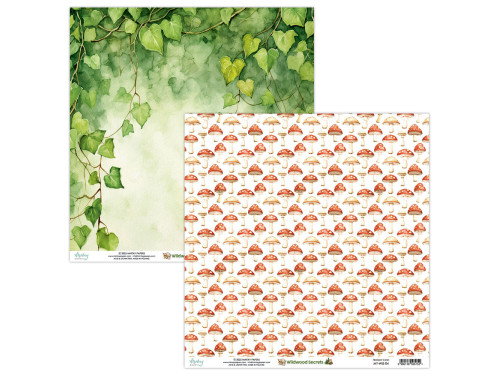 Papier do scrapbookingu 30,5 x 30,5 cm - Mintay - Wildwood Secrets 04