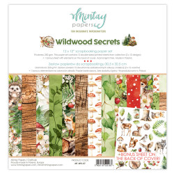 Zestaw papierów do scrapbookingu 30,5 x 30,5 cm - Mintay - Wildwood Secrets