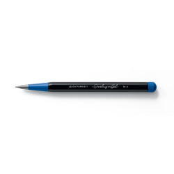 Ołówek Drehgriffel Nr. 2 Bauhaus - Leuchtturm1917 - Black/Royal Blue, 0,7 mm, HB