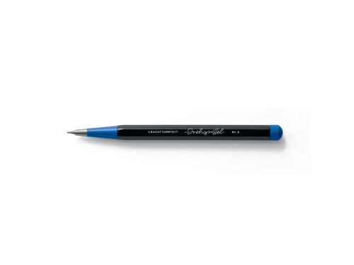 Drehgriffel Nr.2 Bauhaus pencil - Leuchtturm1917 - Black/Royal Blue, 0,7 mm, HB