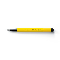 Drehgriffel Nr.2 Bauhaus pencil - Leuchtturm1917 - Lemon/Black, 0,7 mm, HB