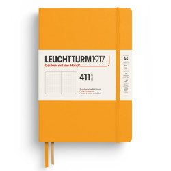 Dotted Notebook 411 A5 - Leuchtturm1917 - Rising Sun, hardcover, 80g/m2
