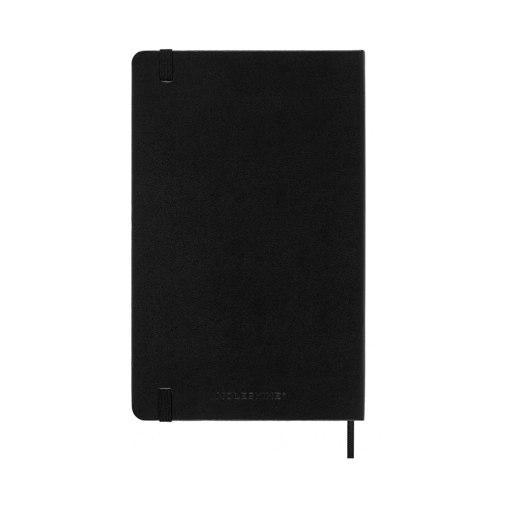 Kalendarz dzienny 2025/2026 L - Moleskine - Black, twarda okładka