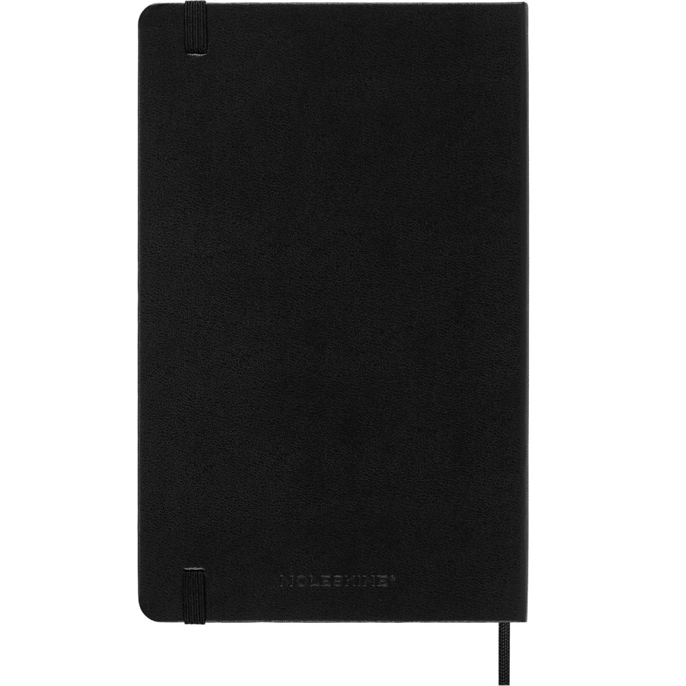 Weekly planner 2025/2026 L - Moleskine - Black, hard cover