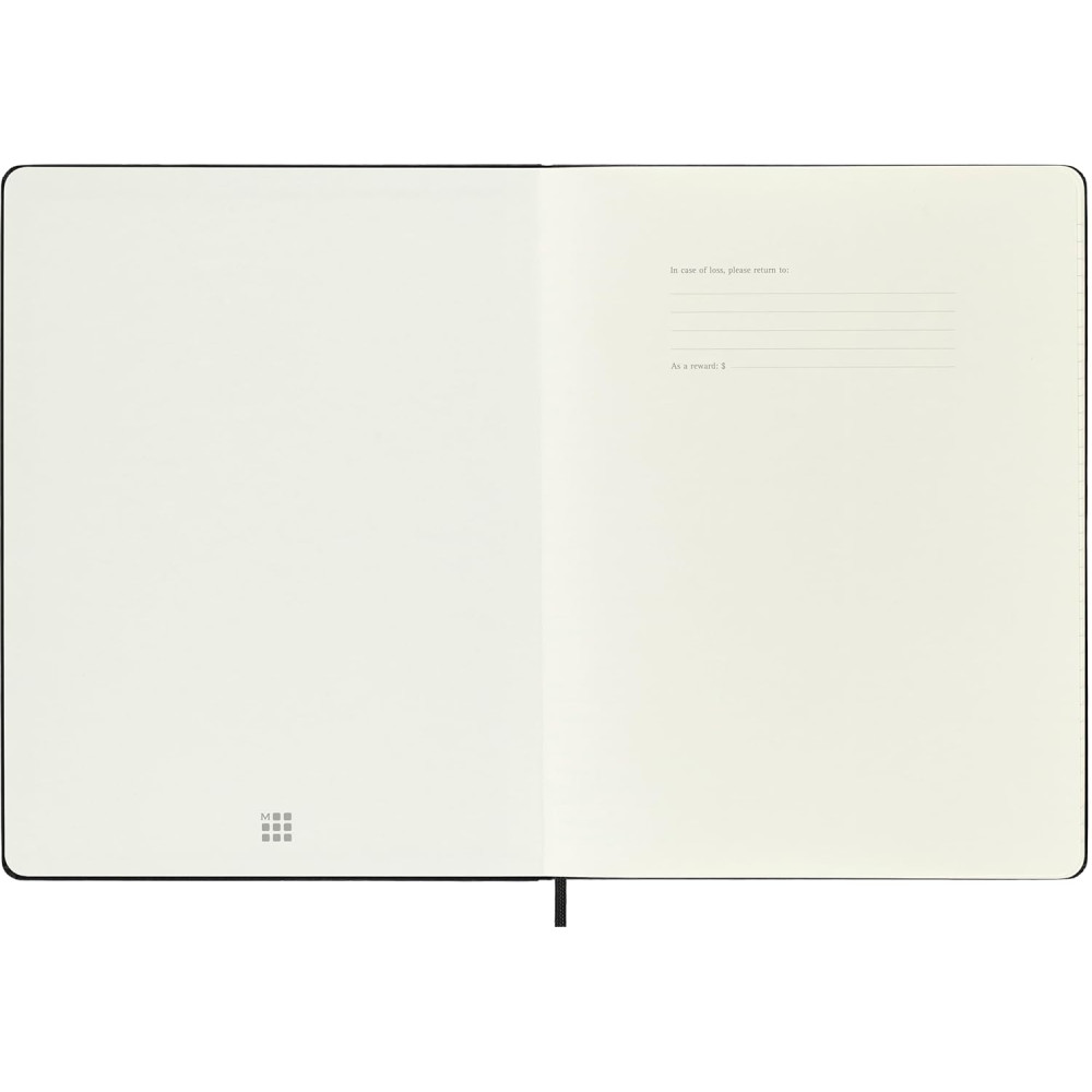 Weekly planner 2025/2026 XL - Moleskine - Black, hard cover